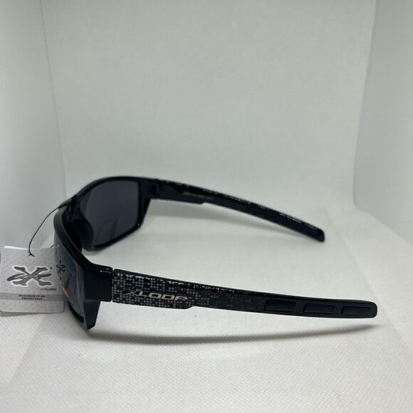 X-Loop Oval Wrap Mens Sunglasses - Picture 3 of 3